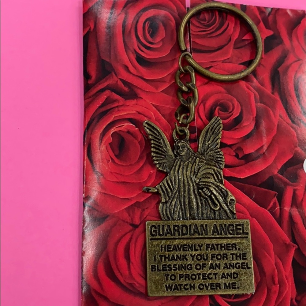 Guardian Angel Keychain